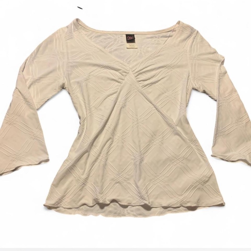 Vintage White Long Sleeved T